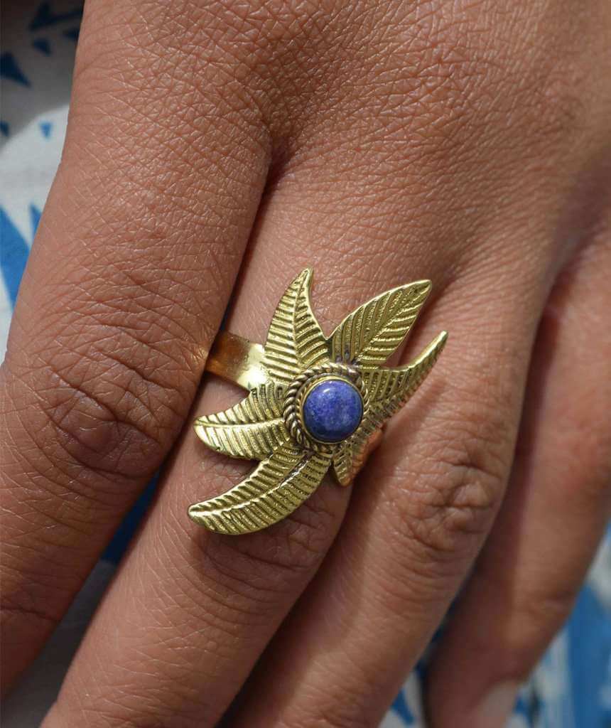 Flower Ring Gold