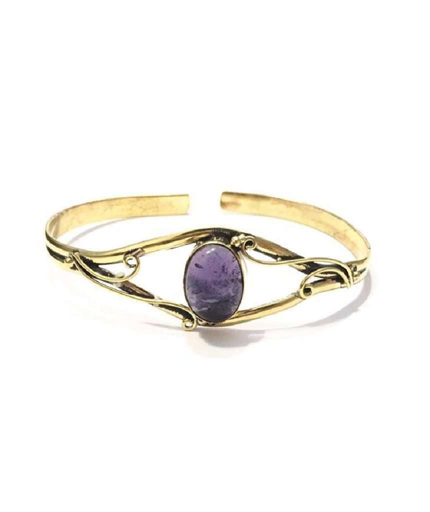 Centre Stone Bangle Bracelet