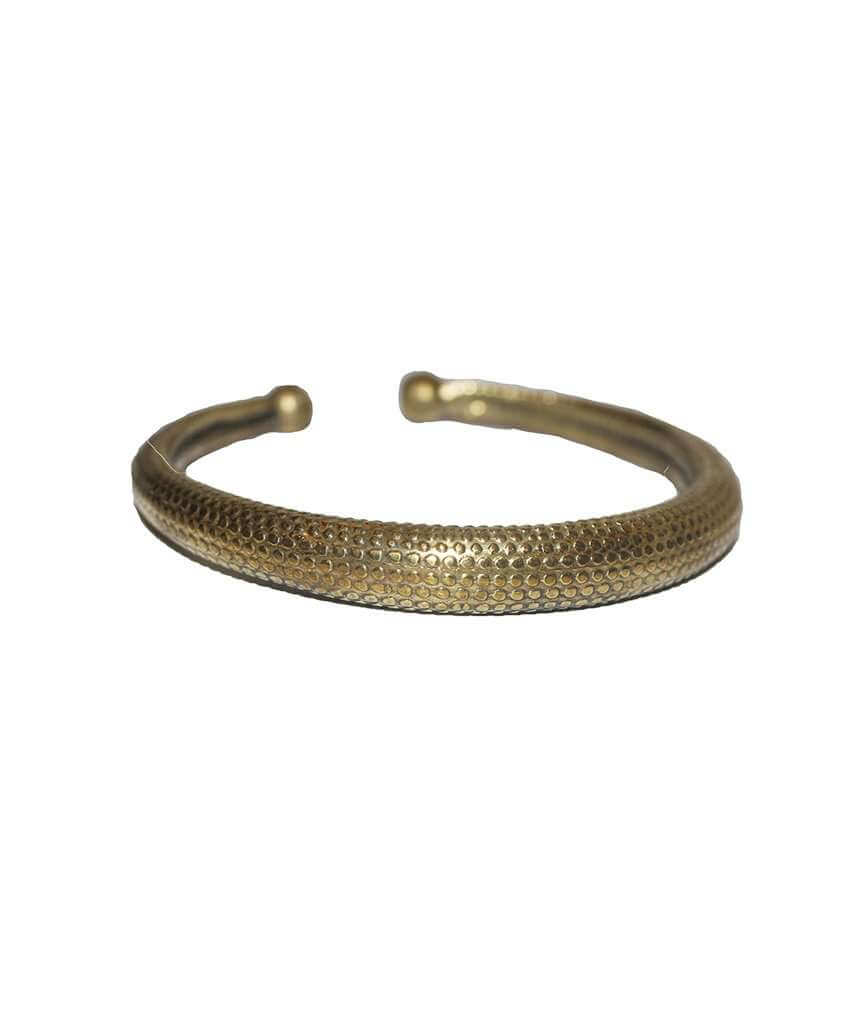 Gold Classic Snakeskin Bracelet