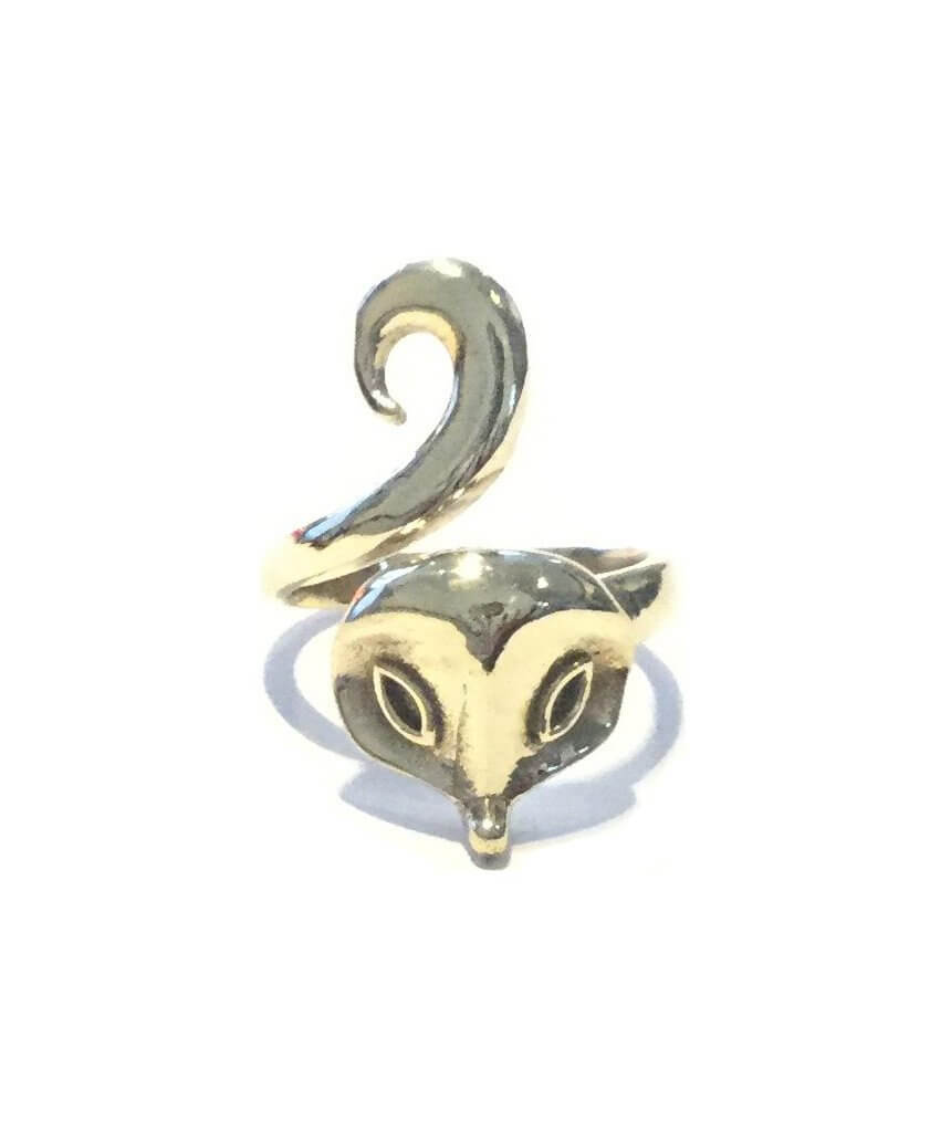 Gold Fox Ring