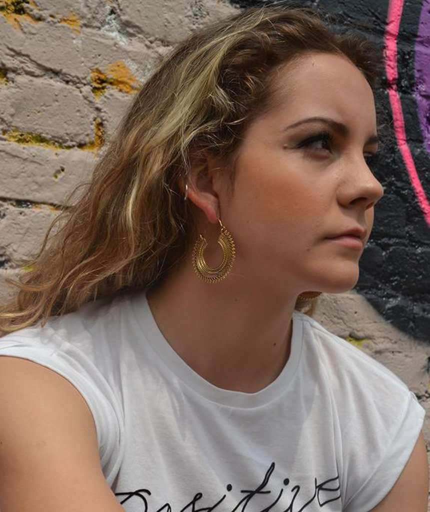 Gold Gypsy Hoop Earrings