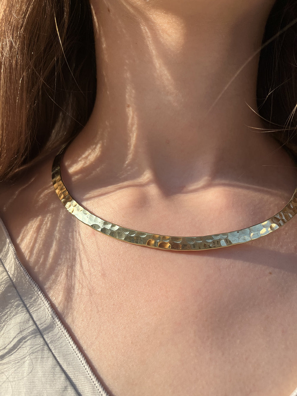 Hammered Necklace