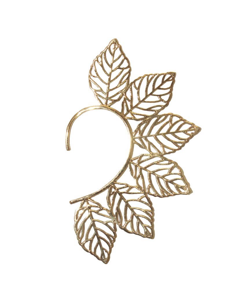 Gold Leaf Ear Cuff
