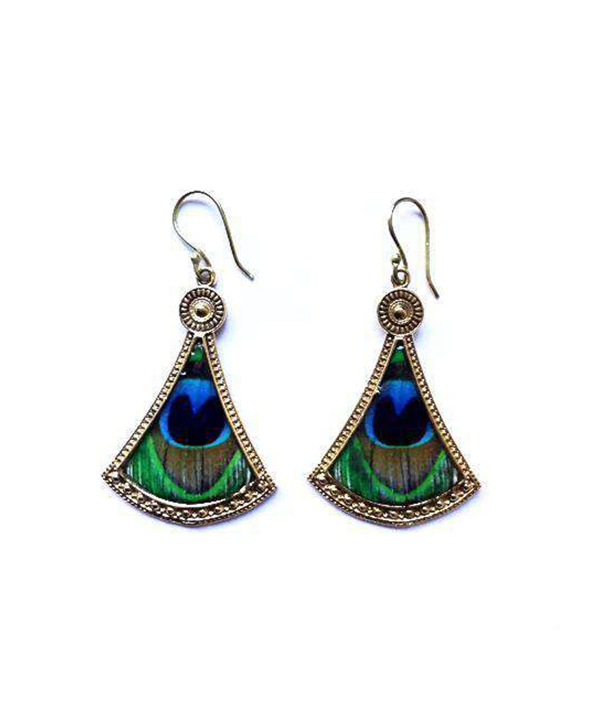 Peacock Earrings