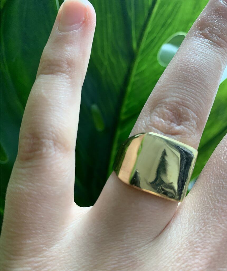 Gold Signet Ring