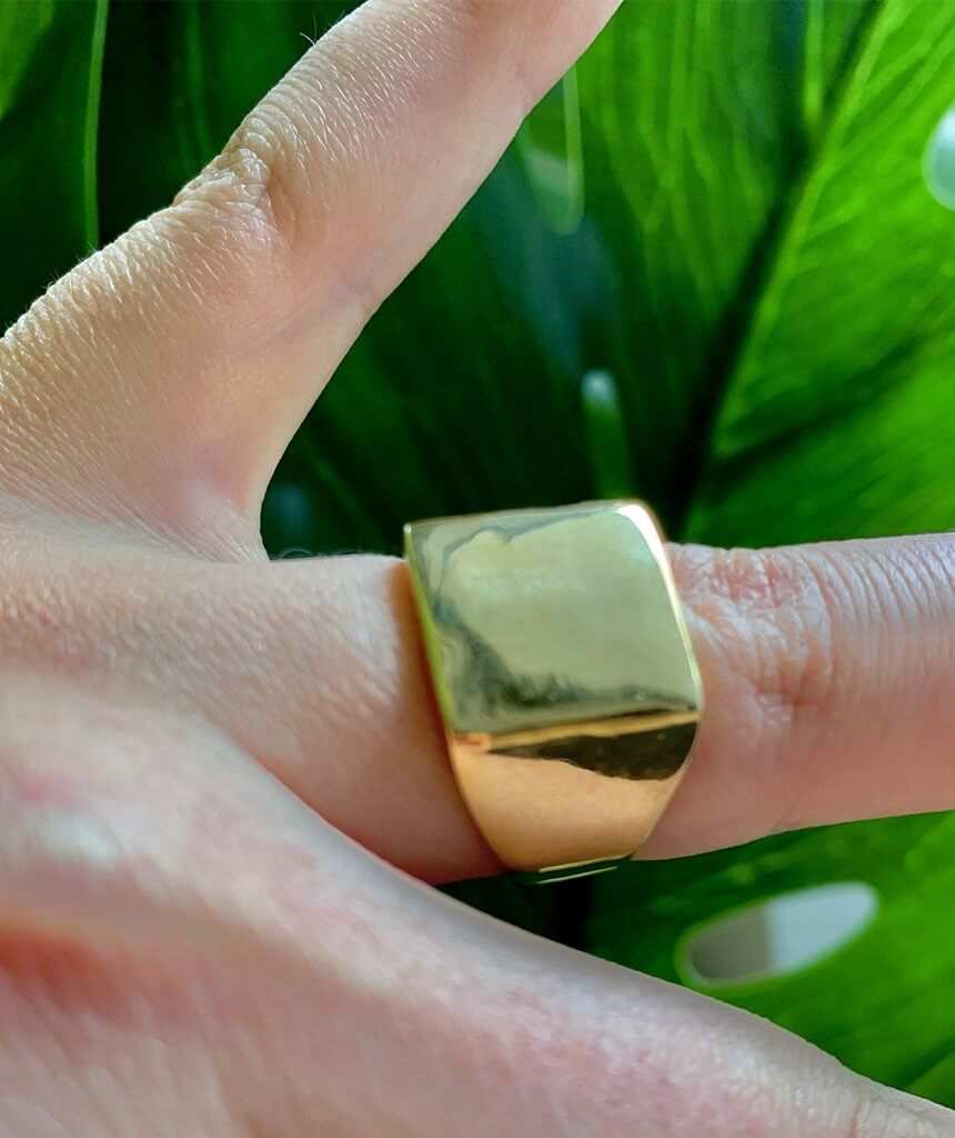 Gold Signet Ring