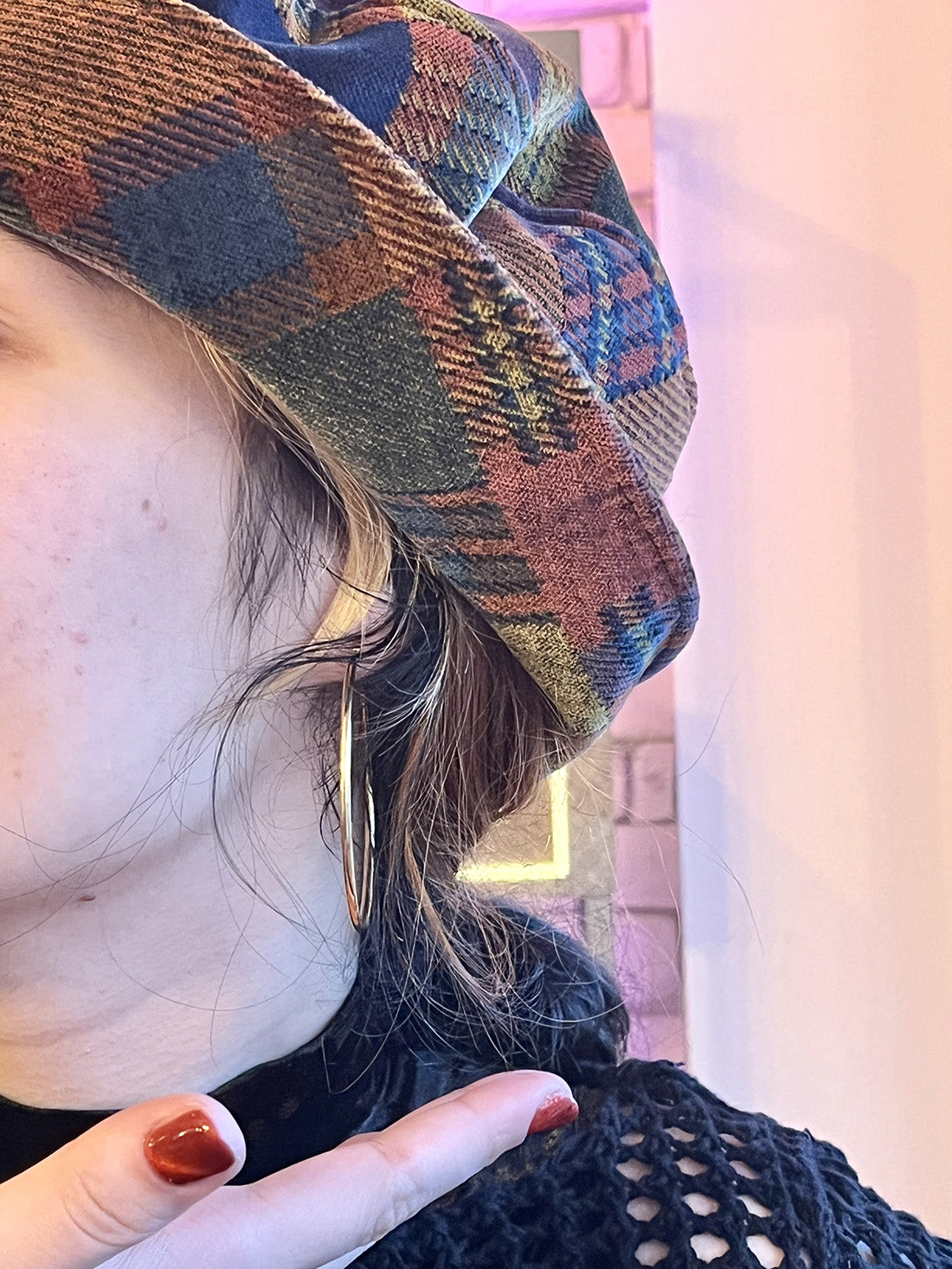 Gold Stainless Steel Hoops