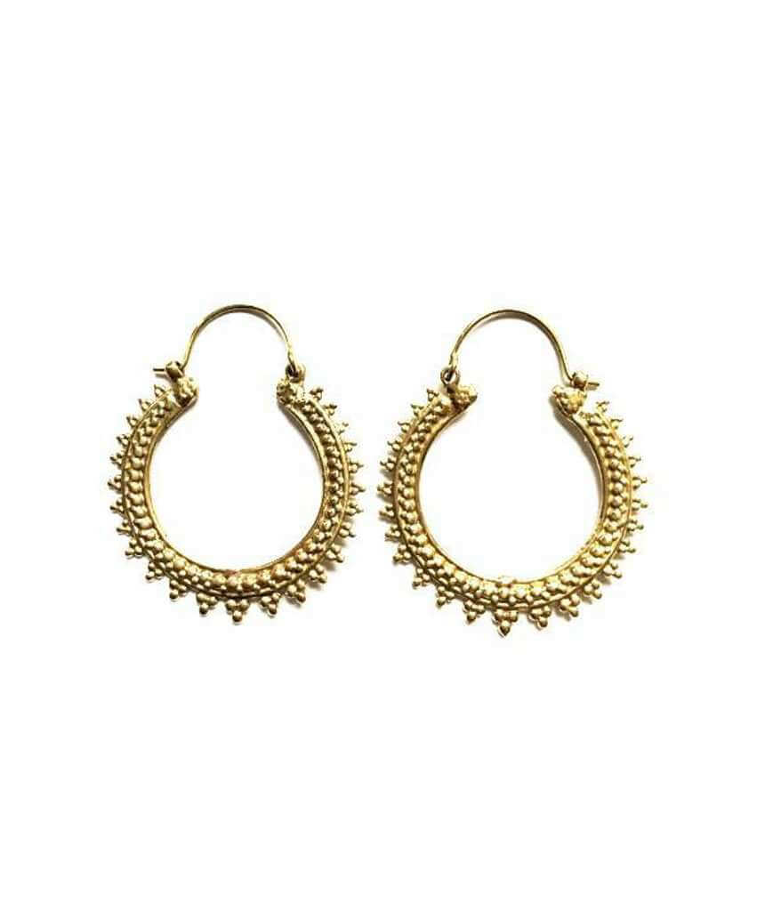Gold Sunrise Earrings