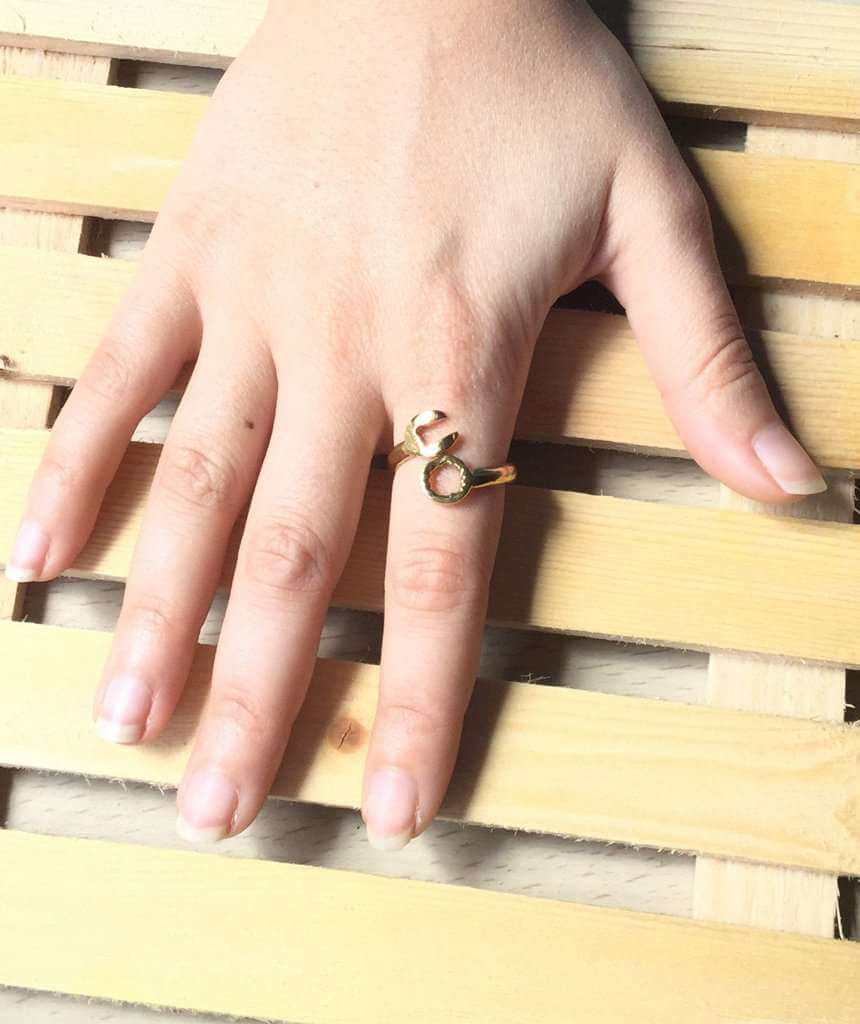 Gold Tool Ring