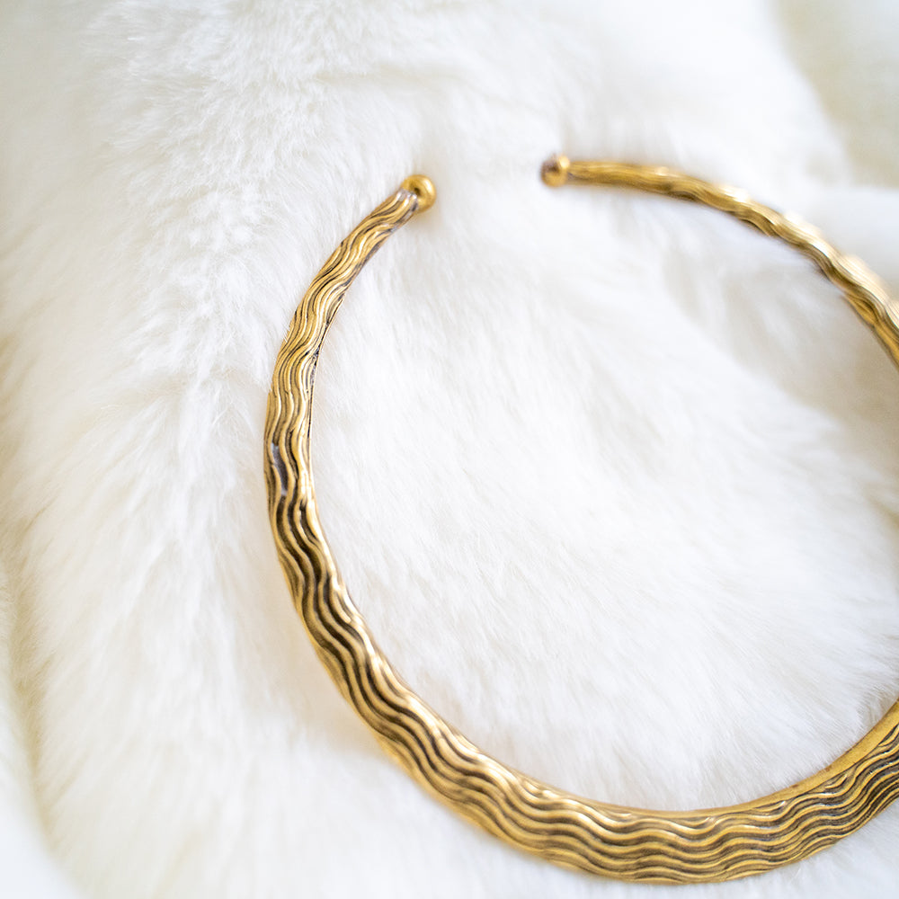 Gold Arabian Nights Choker Necklace