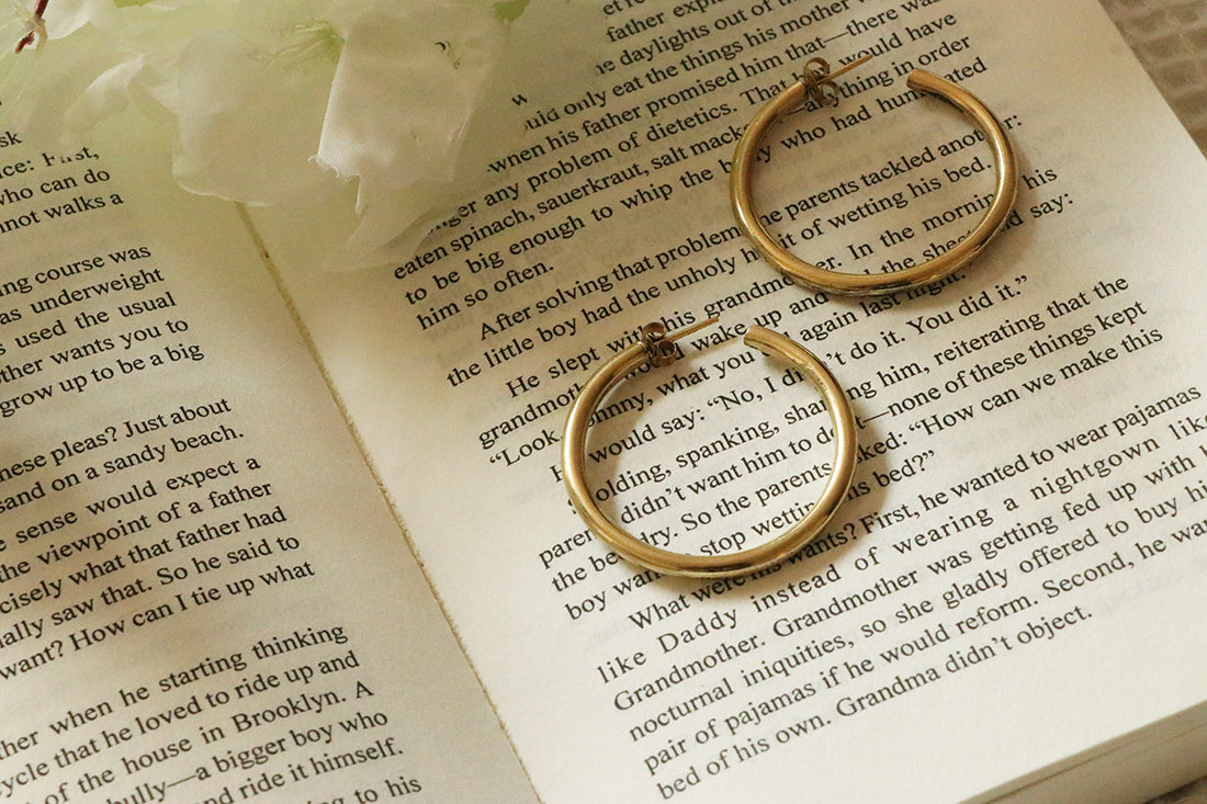 Basic Semi-Open Hoop Earrings