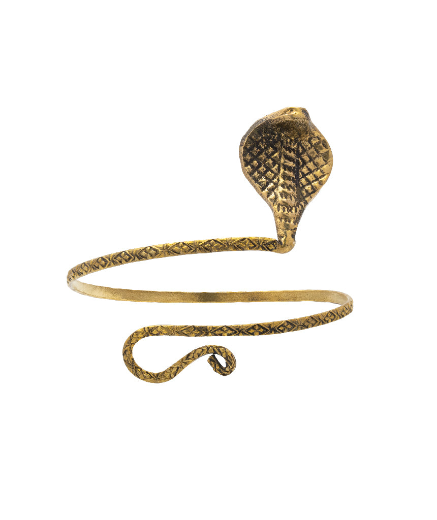 Gold Cobra Arm Cuff