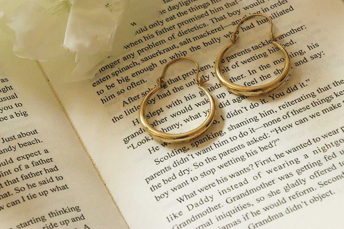 Egyptian Hoop Earrings