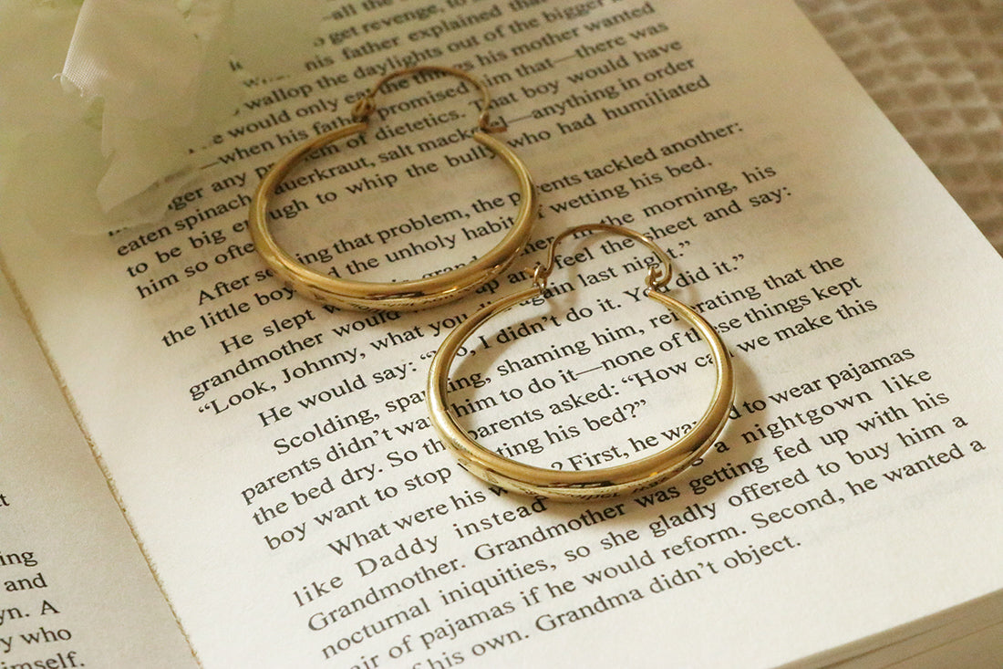 Egyptian Hoop Earrings