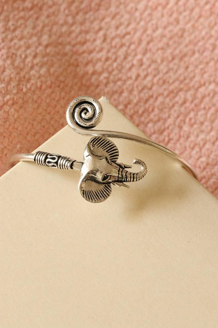 Elephant Bangle Bracelet