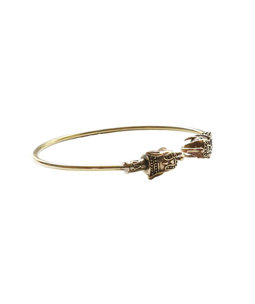 Elephant Bangle Bracelet