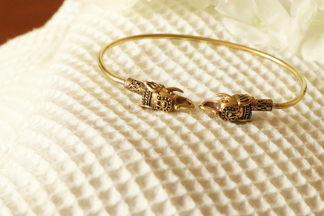 Elephant Bangle Bracelet