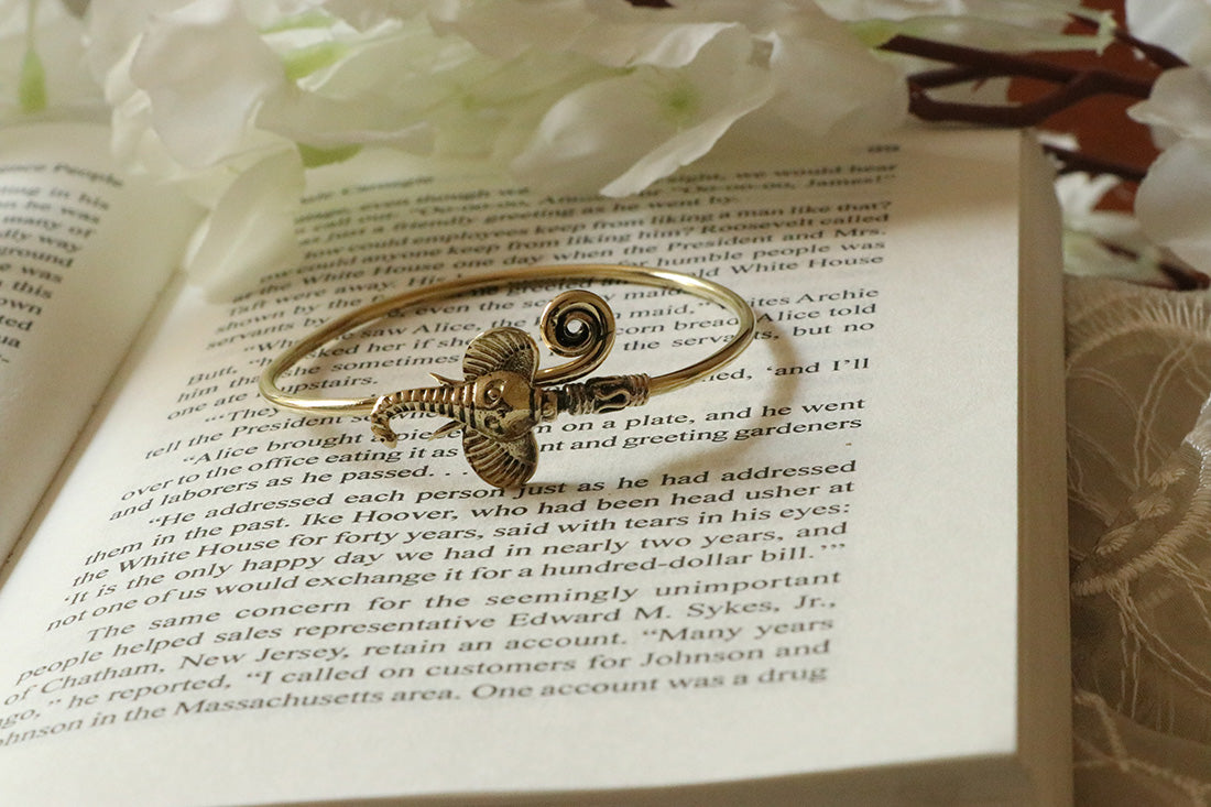 Elephant Bangle Bracelet