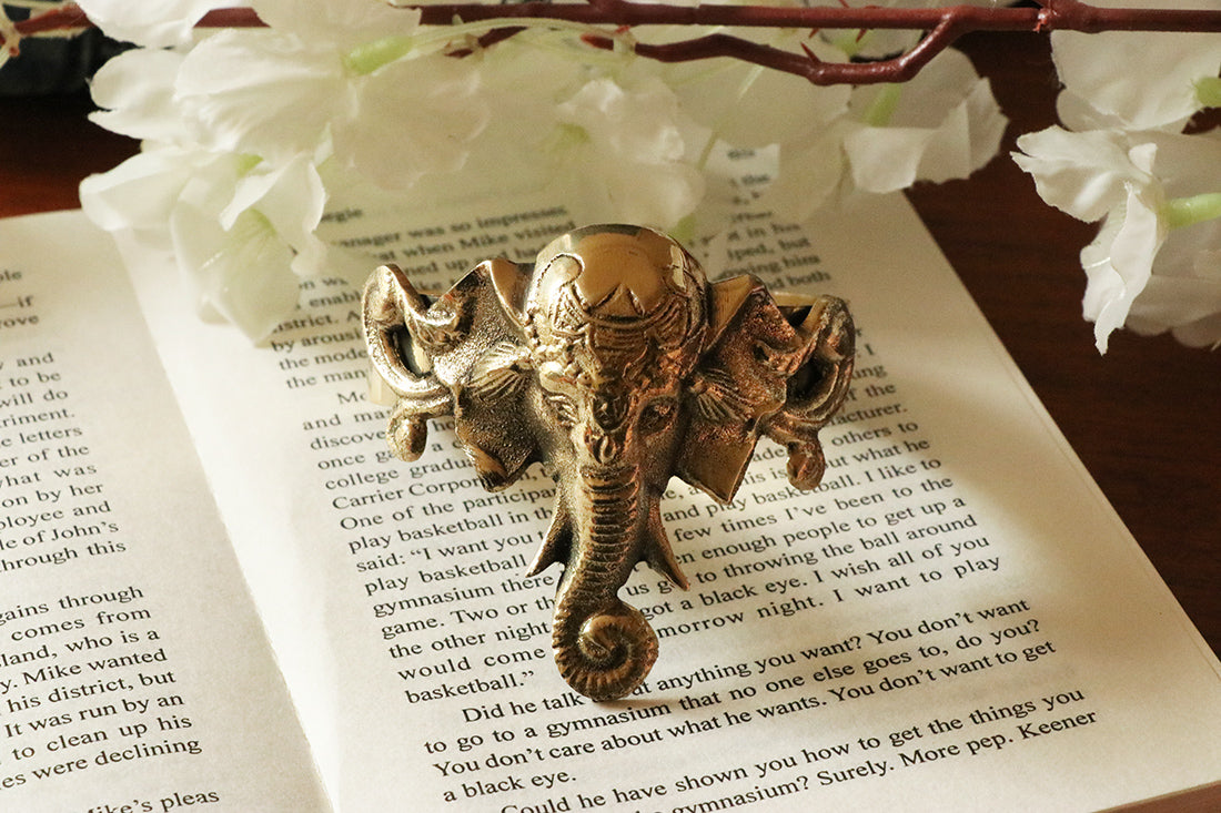 Gold Elephant Bracelet