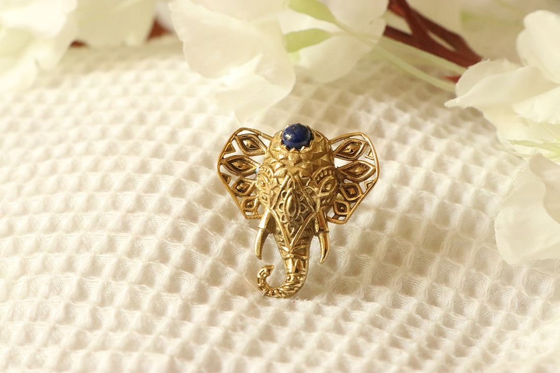 Elephant Head Ring