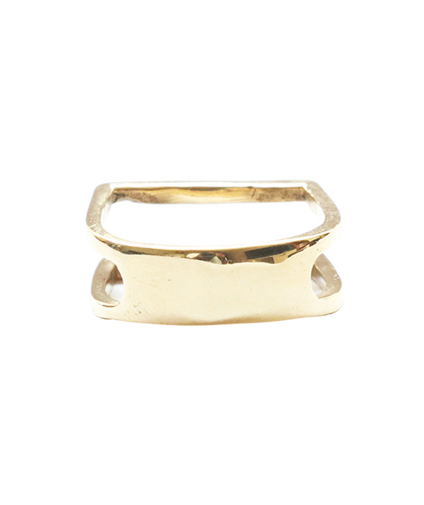 Geometric Thumb Ring