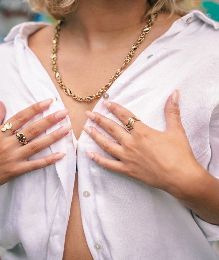 Geometric Triangle Ring