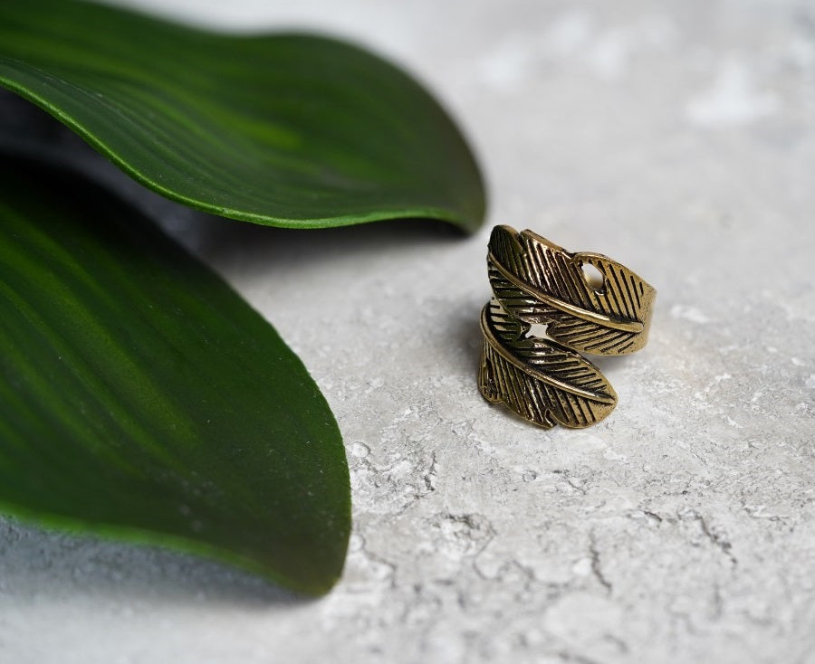 Leaf Wrap Ring