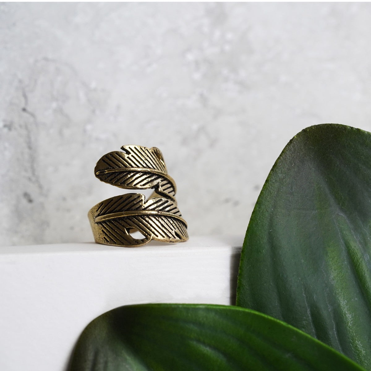 Leaf Wrap Ring