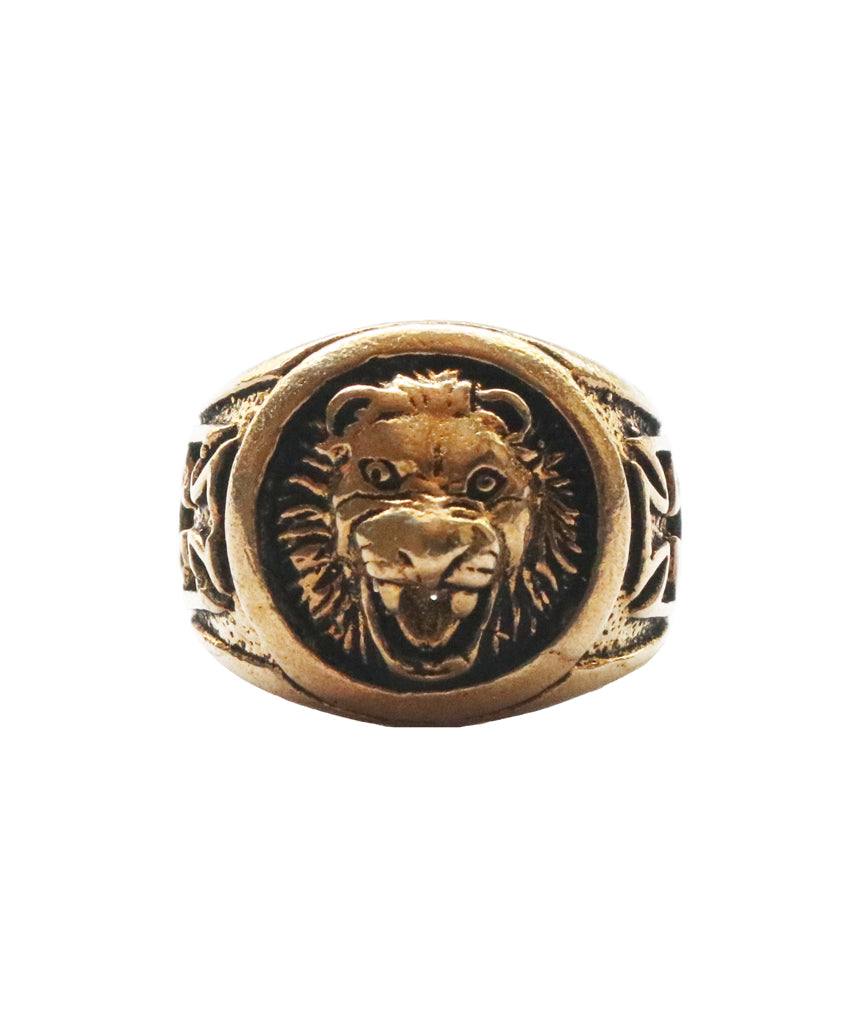 Signet Lion Ring