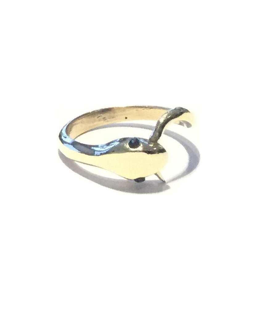 Gold Snake Ring