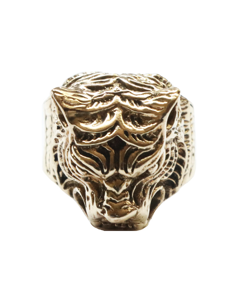 Tiger Head Ring