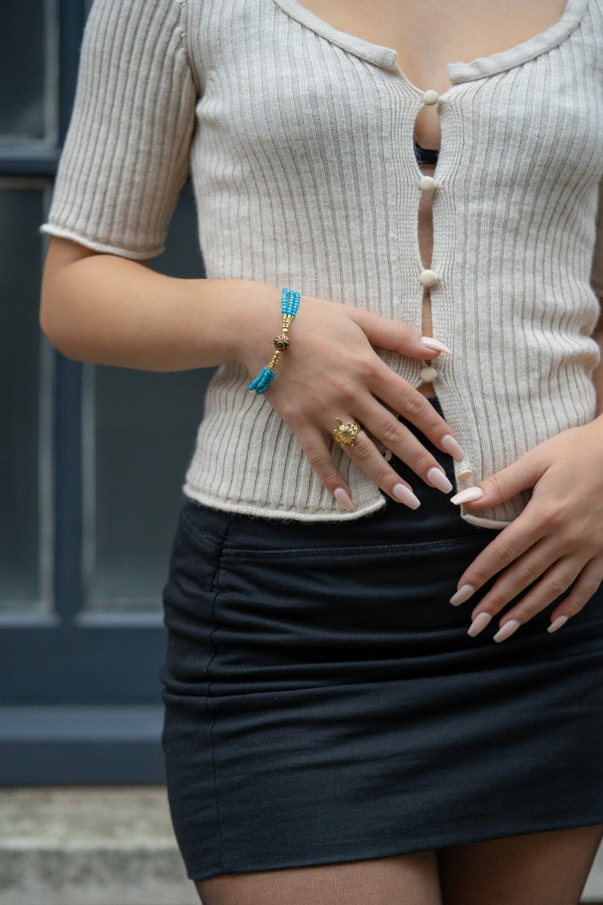 Gold Turtle Ring