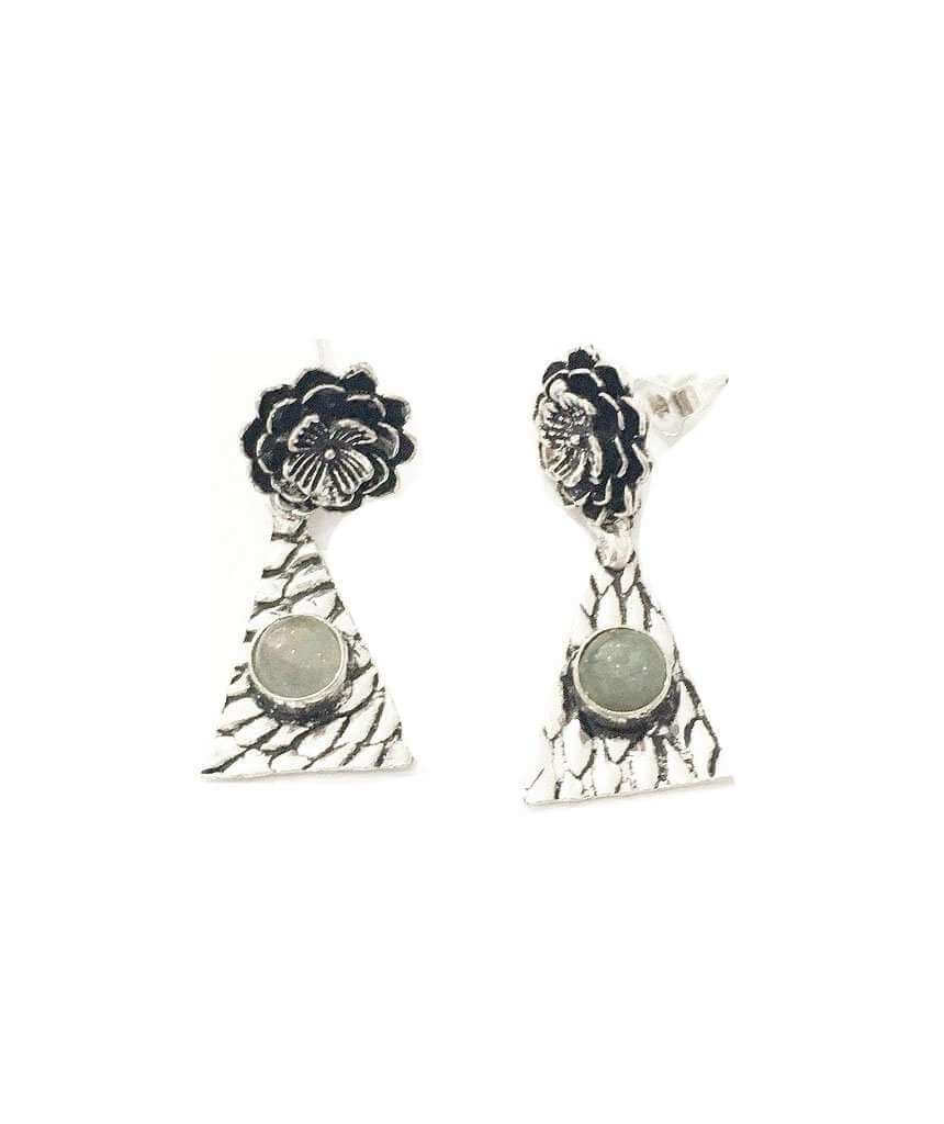 Grey Forrest Fairy Earrings