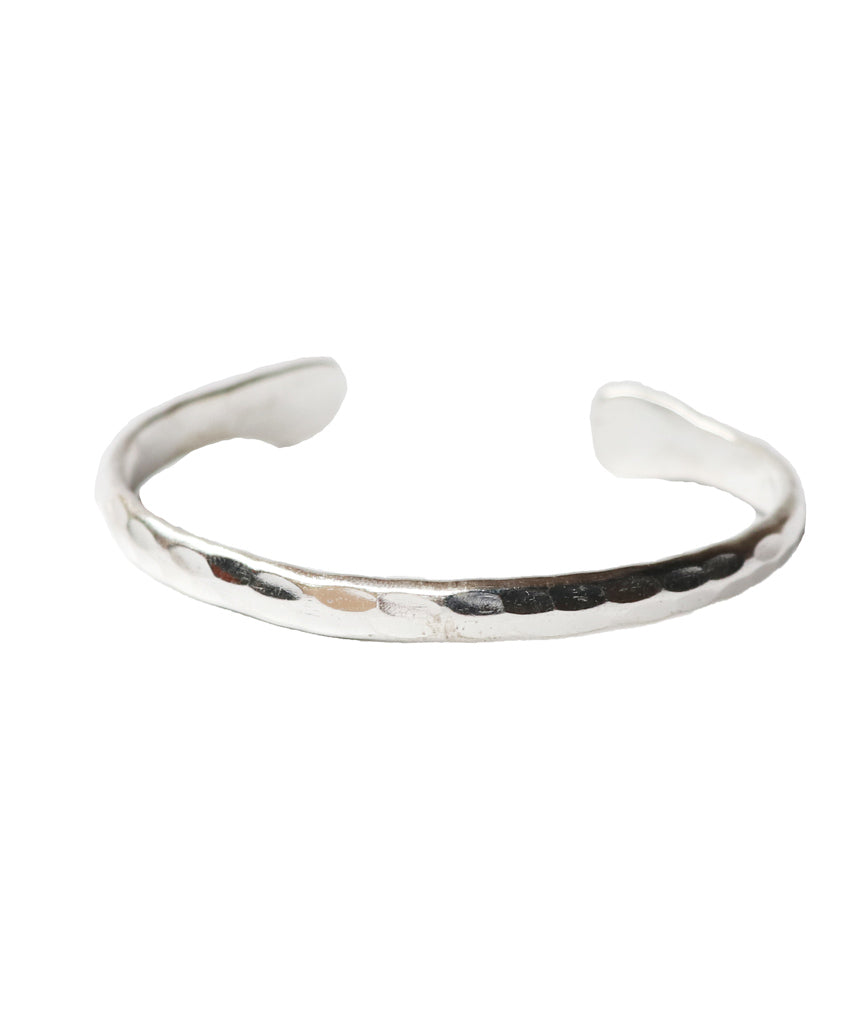 Hammered Bangle Bracelet