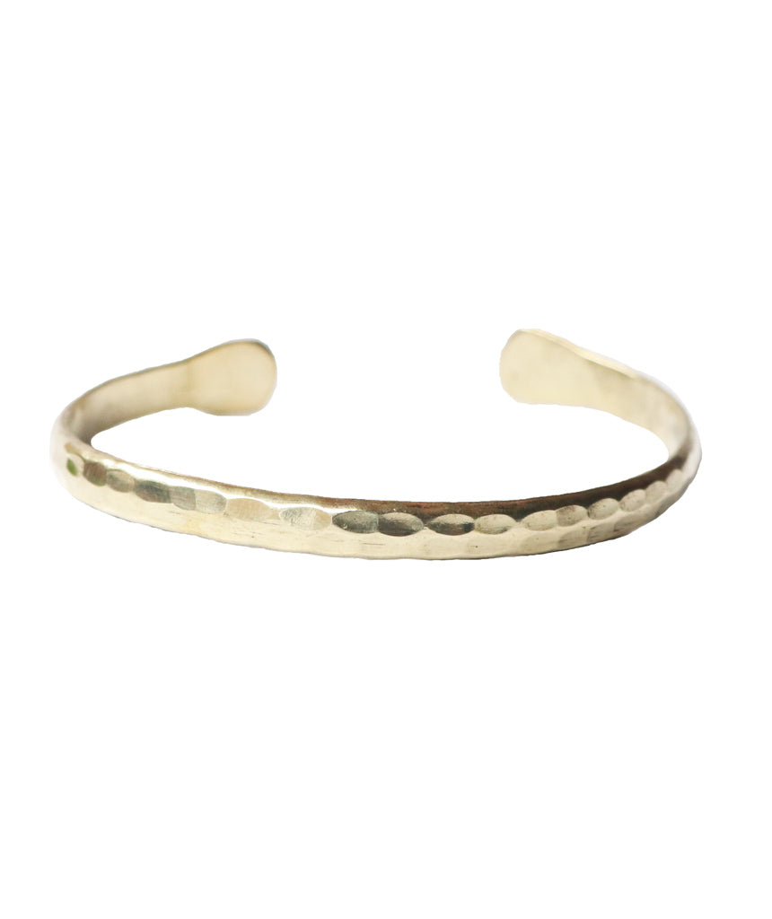 Hammered Bangle Bracelet