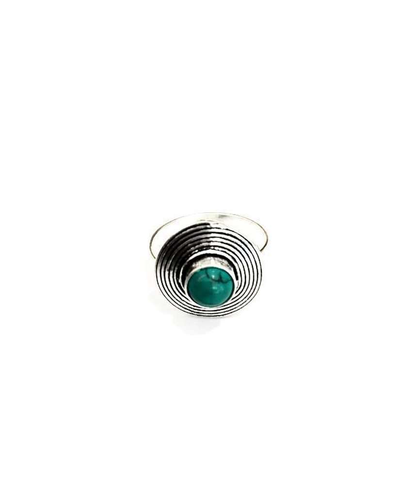 Circle Stone Ring