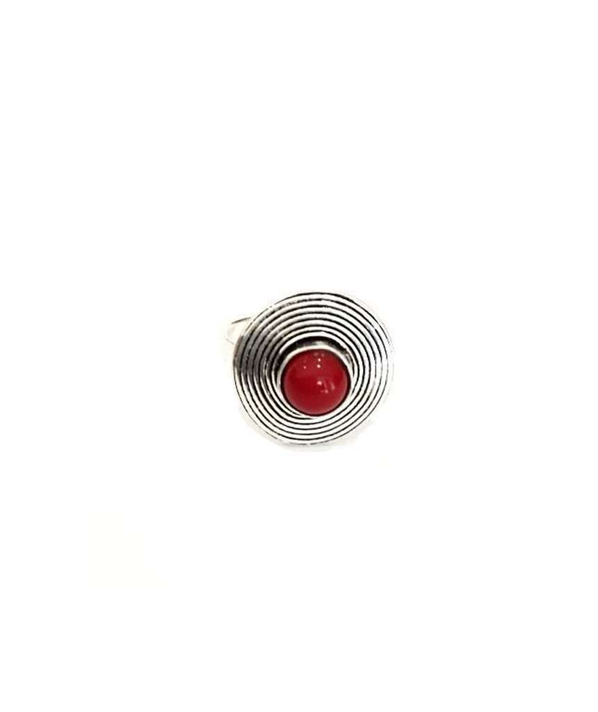 Circle Stone Ring