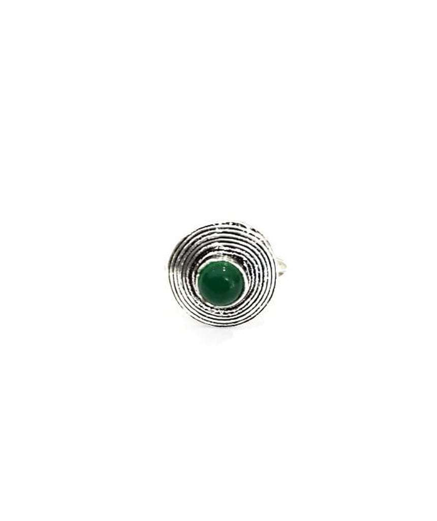 Circle Stone Ring