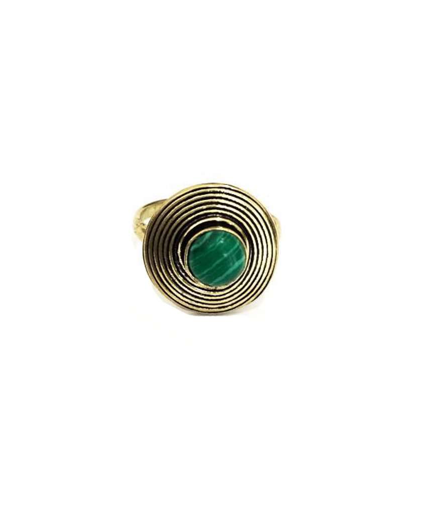 Circle Stone Ring