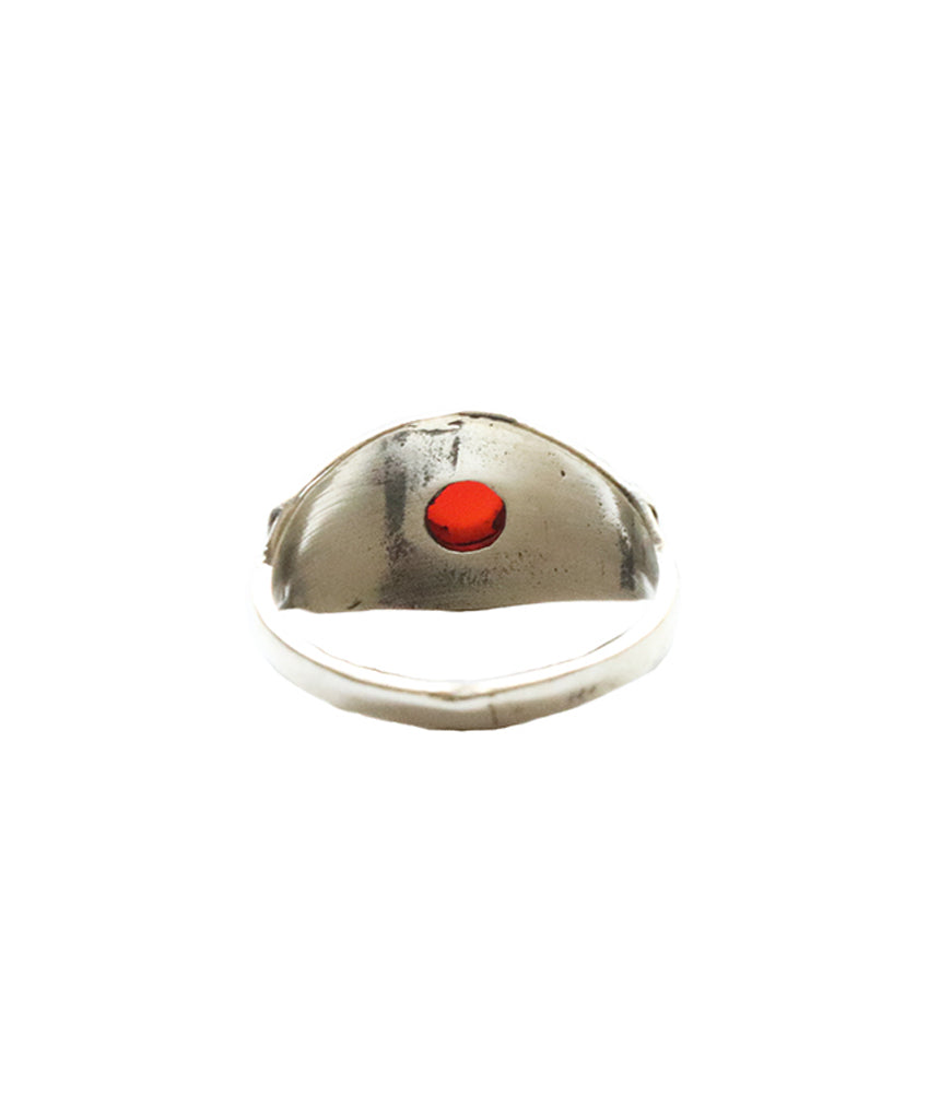 Silver Gemstone Ring