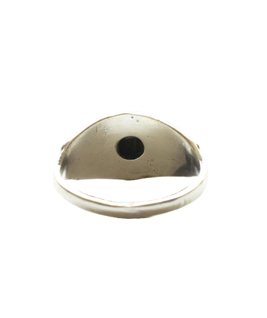 Silver Gemstone Ring