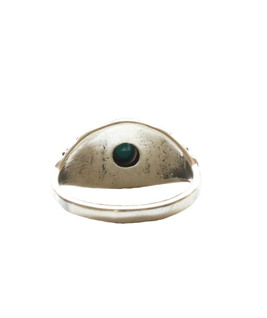 Silver Gemstone Ring