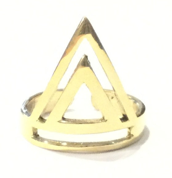 Geometric Triangle Ring