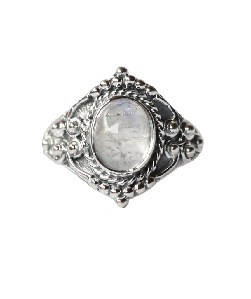 Sterling Silver Gemstone Ring