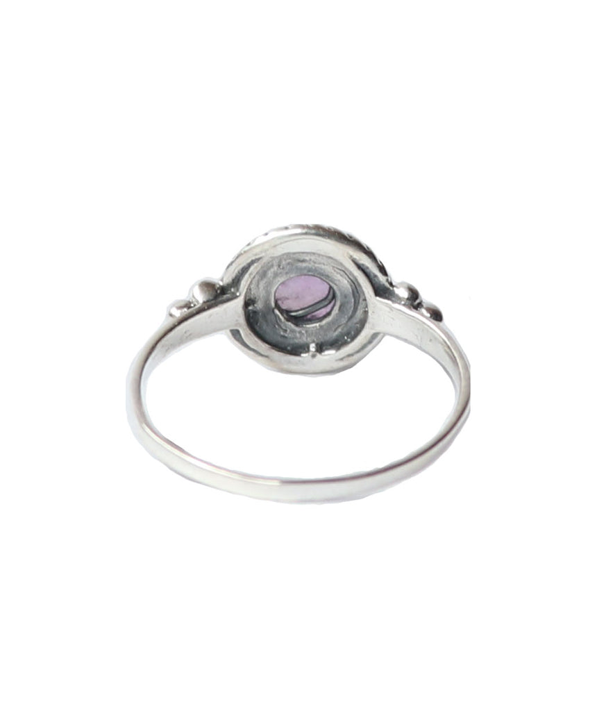 Sterling Silver Ring with Large Stone