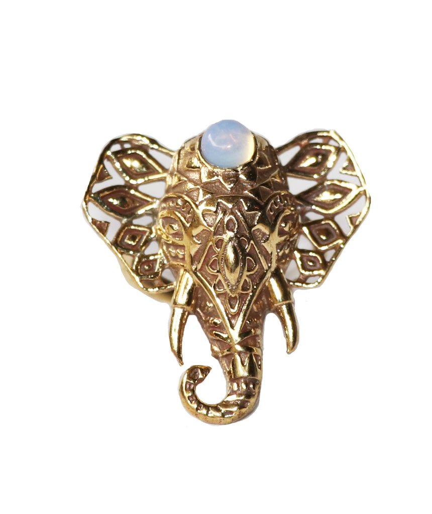 Elephant Head Ring