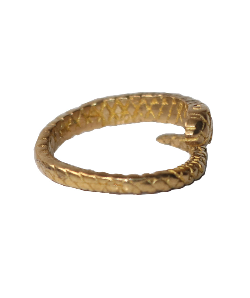 Elegant Adjustable Snake Ring