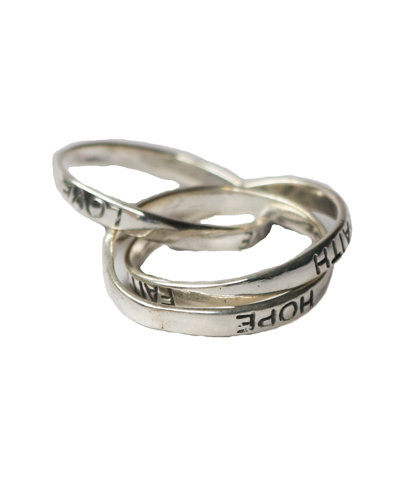 Love, Faith, Hope Ring