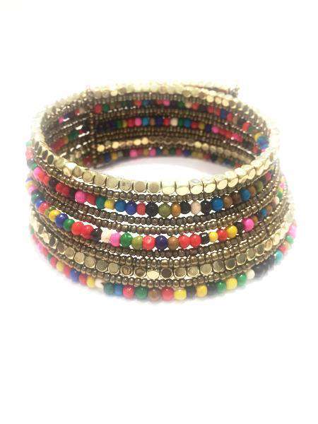 Gold & Multicolour Choker