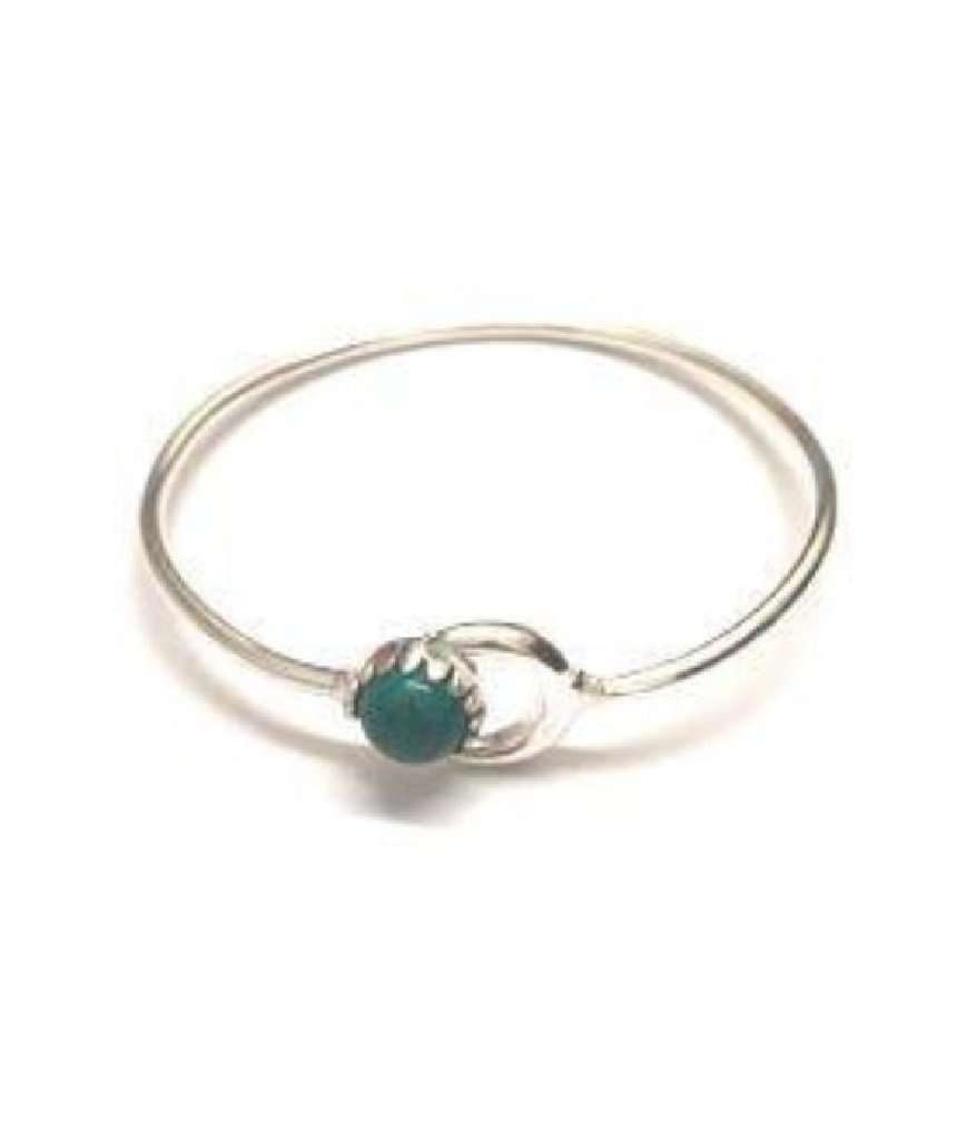 Moon Bracelet with Stone